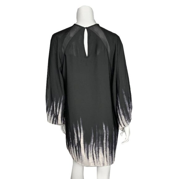 HALSTON HERITAGE Ombre tunic with slit sleeves - Picture 3 of 7